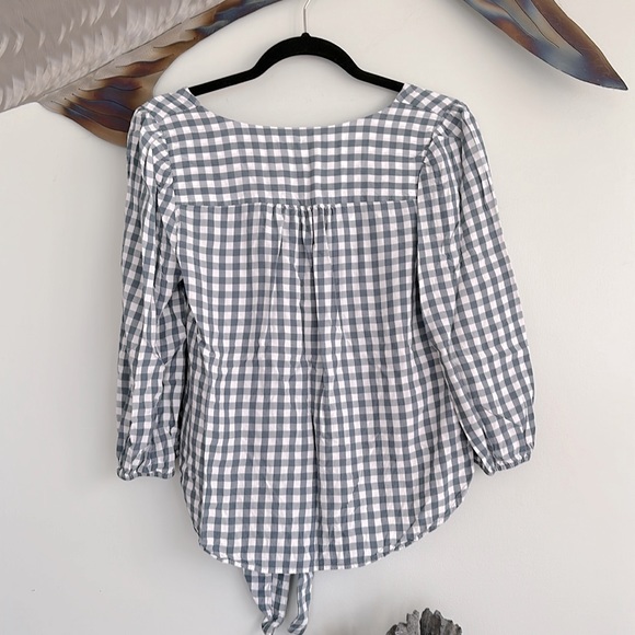 Loft Tie Front Blouse - Picture 4 of 7